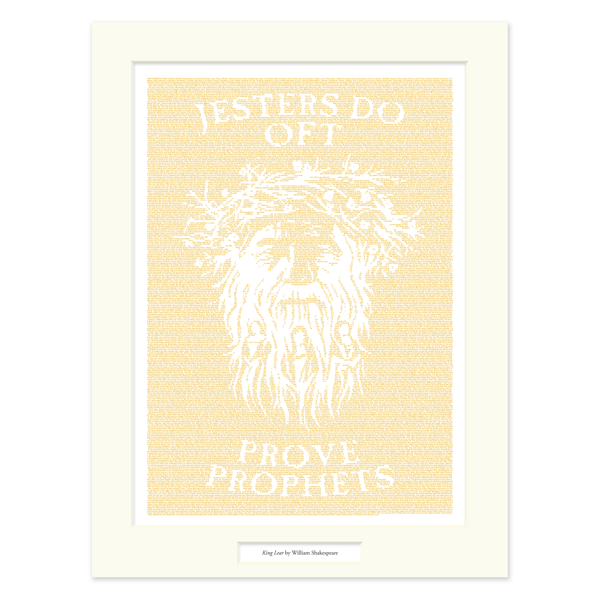 Litographs | King Lear | Book Poster