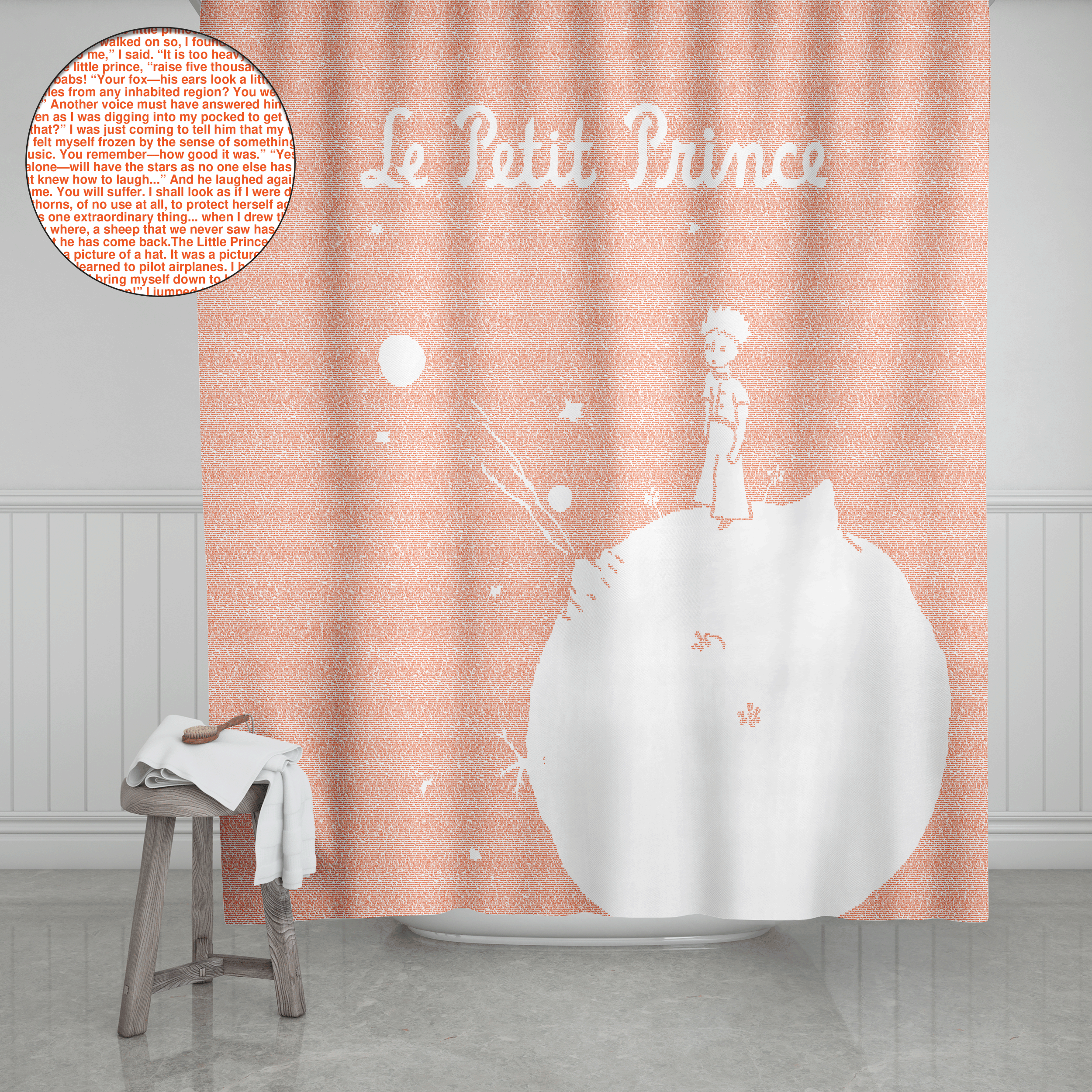 Little Sweet Pea Shower Curtain by Tina LeCour - Pixels