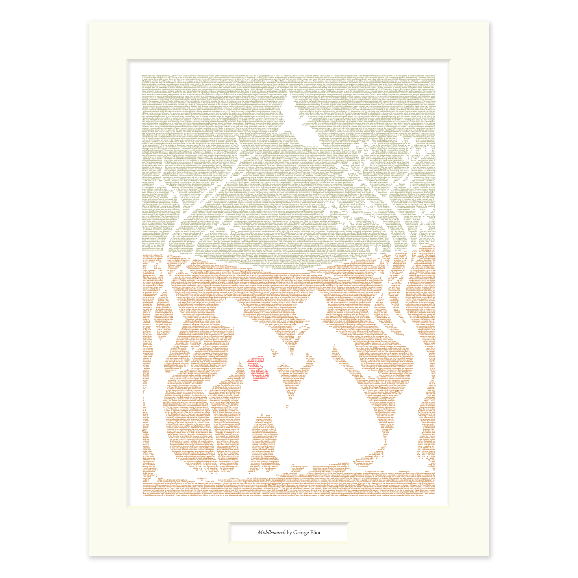 Litographs | Middlemarch | Book Poster