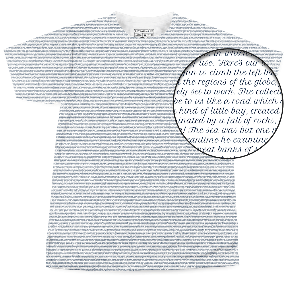 T-Shirt Mysterious | The Litographs | Island Book