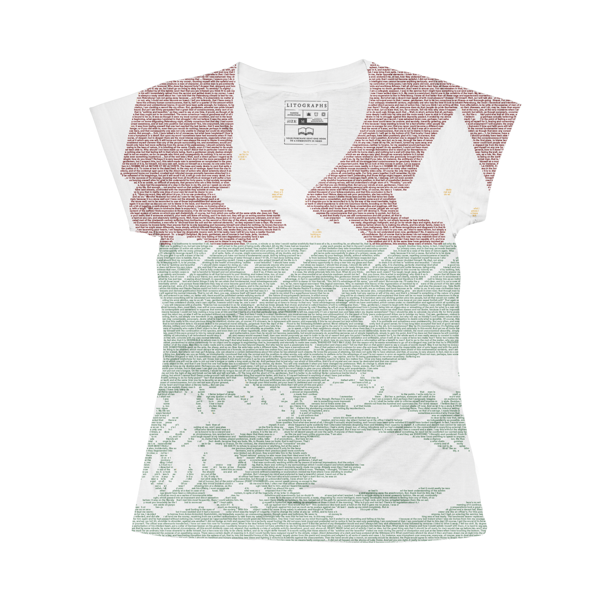 Book Underground from | | Litographs T-Shirt Notes